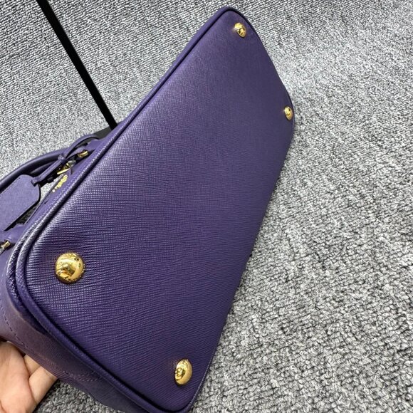 Prada Promenade Medium Leather Satchel Bag 650-081625 - Picture 10 of 15